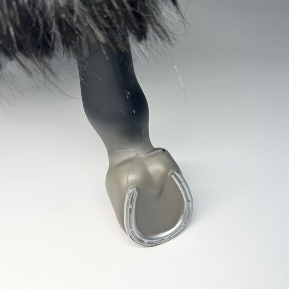 American Girl Black & White Velvet Horse 16” Retired 2008 Collectible w/ Lead - Picture 9 of 16